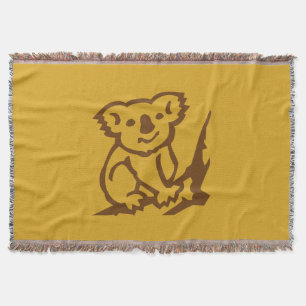 Koala Throw Blanket