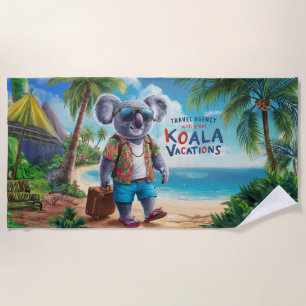 Koala Travel Agency Beach Towel