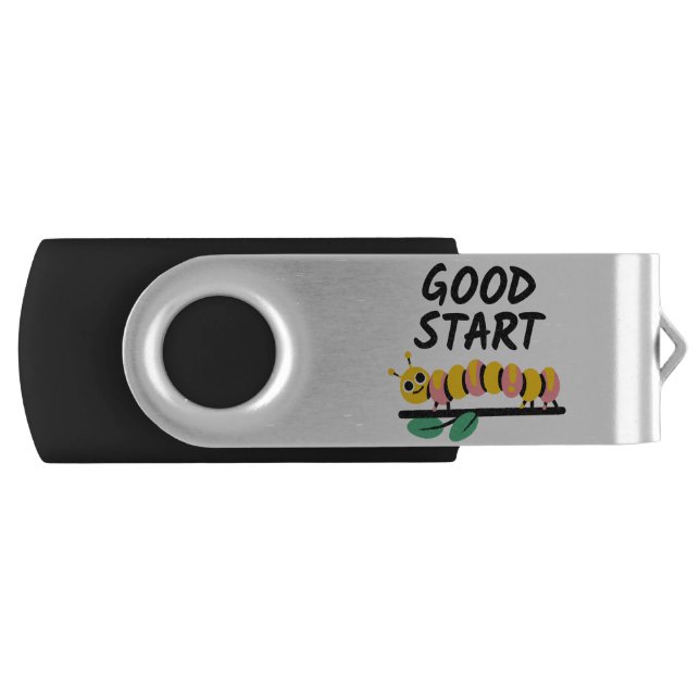 Koala-ty work Keep practicing Good start motivatio Flash Drive (Front)