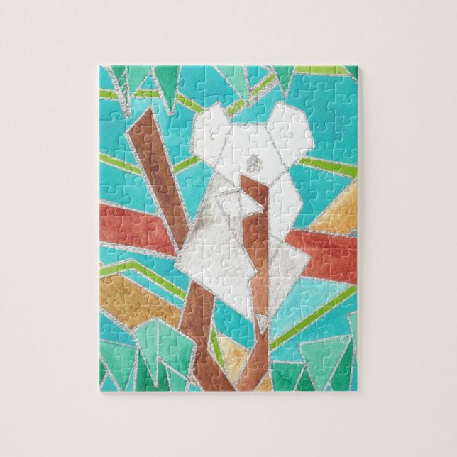 Koala Watercolor Art Jigsaw Puzzle (Vertical)
