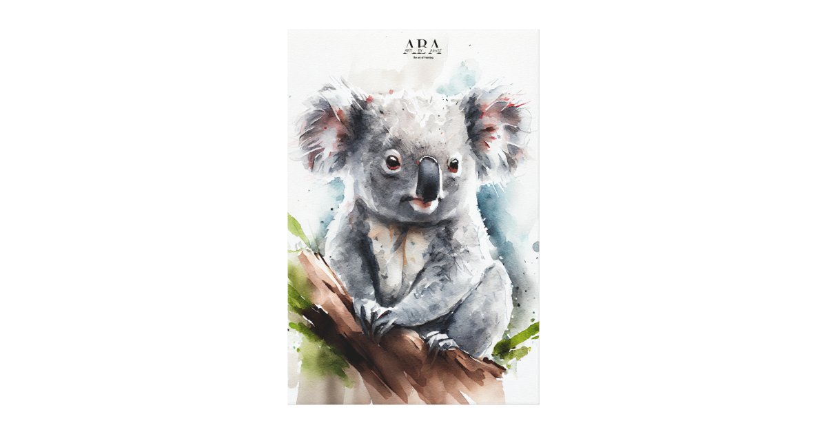 Koalas Wall Art  Paintings, Drawings & Photograph Art Prints