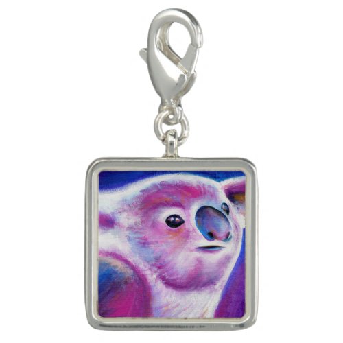 Koala whimsical painting art charm