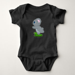 Koala Yoga Fitness Gymnastics Baby Bodysuit