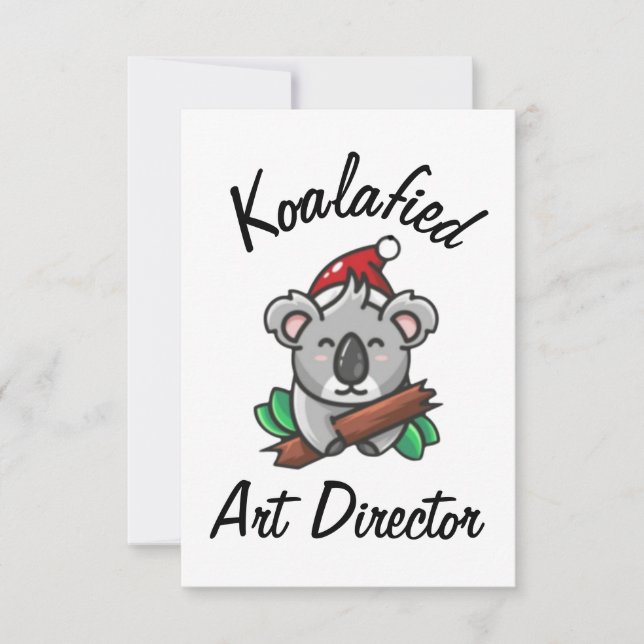 Koalafied Art Director Card (Front)