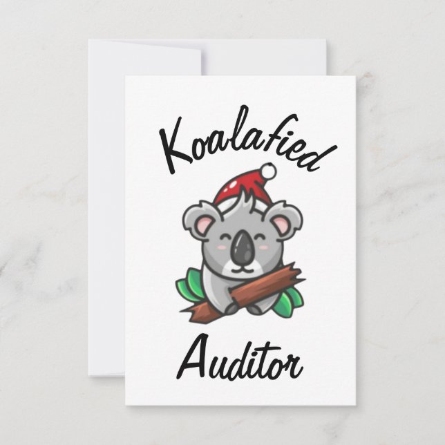 Koalafied Auditor Card (Front)