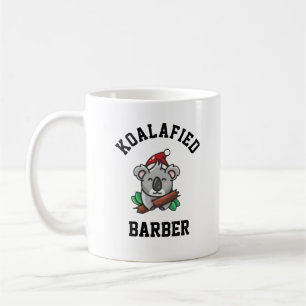 Koalafied Barber  Coffee Mug