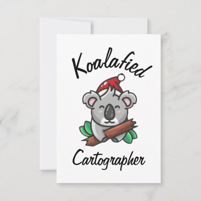 Koalafied Cartographer Card (Front)
