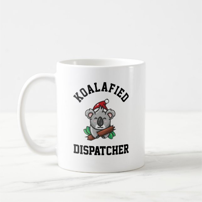 Koalafied Dispatcher Coffee Mug (Left)