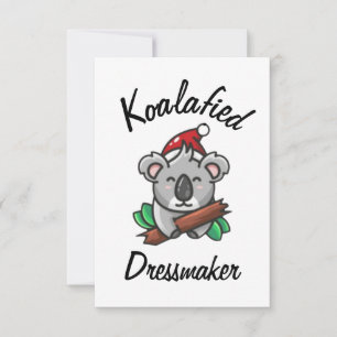 Koalafied Dressmaker Card