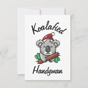 Koalafied Handyman Card