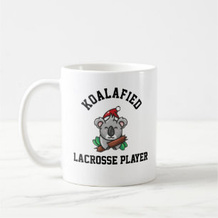Koalafied Lacrosse Player  Coffee Mug