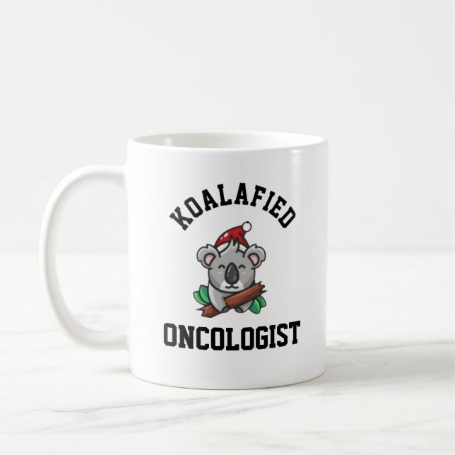 Koalafied Oncologist  Coffee Mug (Left)