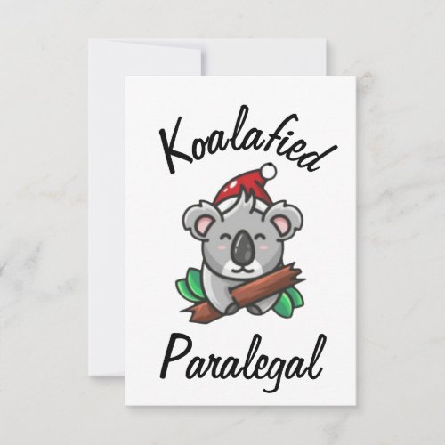 Koalafied Paralegal Card