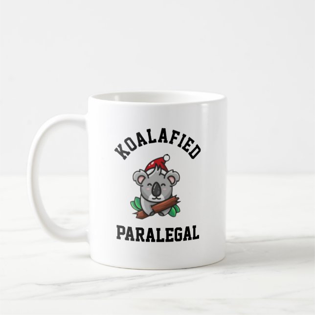 Koalafied Paralegal Coffee Mug (Left)