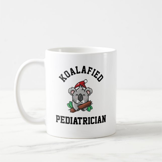 Koalafied Pediatrician Coffee Mug (Left)