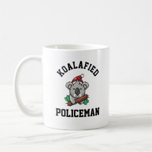 Koalafied Policeman Coffee Mug