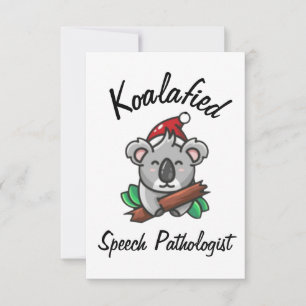 Koalafied Speech Pathologist Card