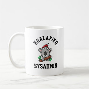 Koalafied Sysadmin  Coffee Mug