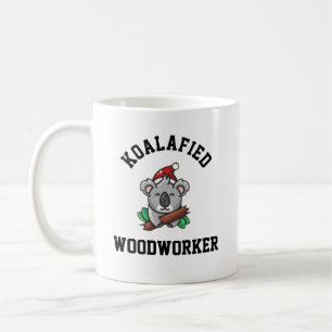 Koalafied Woodworker Coffee Mug