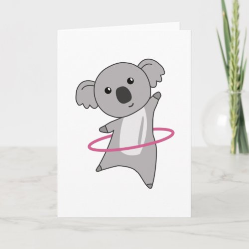 Koalas Die Hullern Sport Cute Koala Funny Card