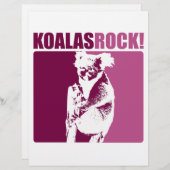 Koalas Rock! (Front/Back)