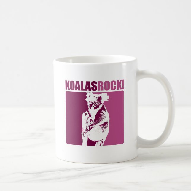 Koalas Rock! Coffee Mug (Right)