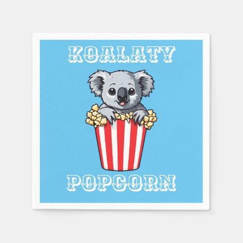 Koalaty Popcorn Napkins