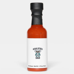 Koalified Dad Cute Koala Father Shirt Design_1 Hot Sauces