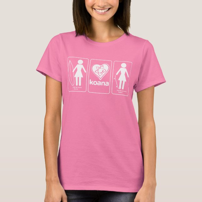 Koana: Surf, Love, Skate T-Shirt (Front)