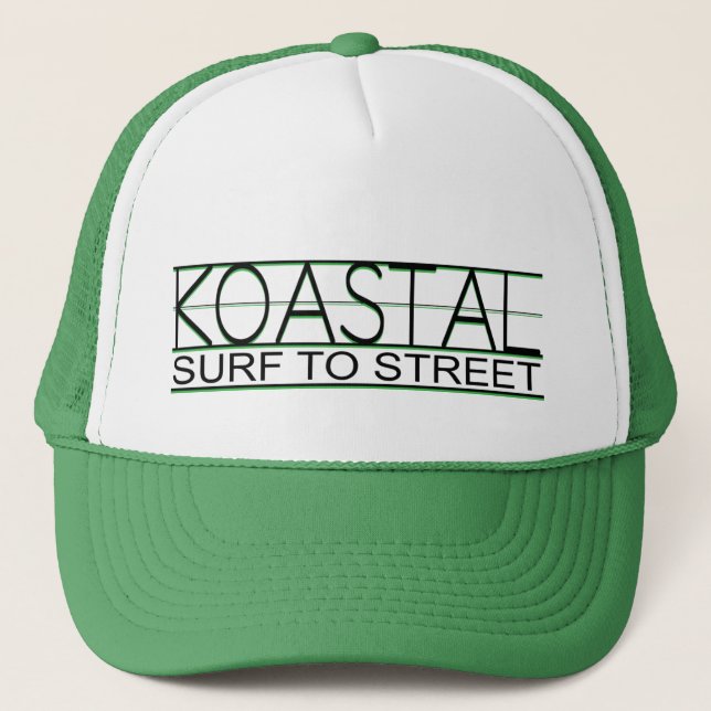 Koastal Green Trucker Hat (Front)