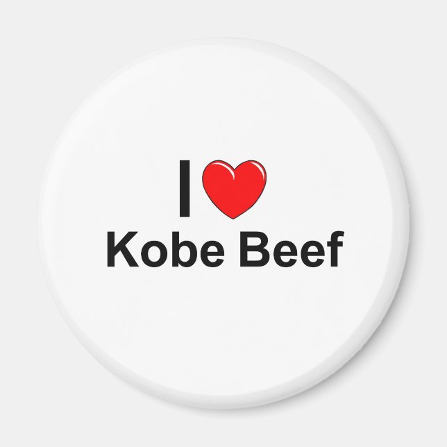 Kobe Beef Magnet (Front)