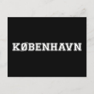 Kobenhavn Danmark Postcard