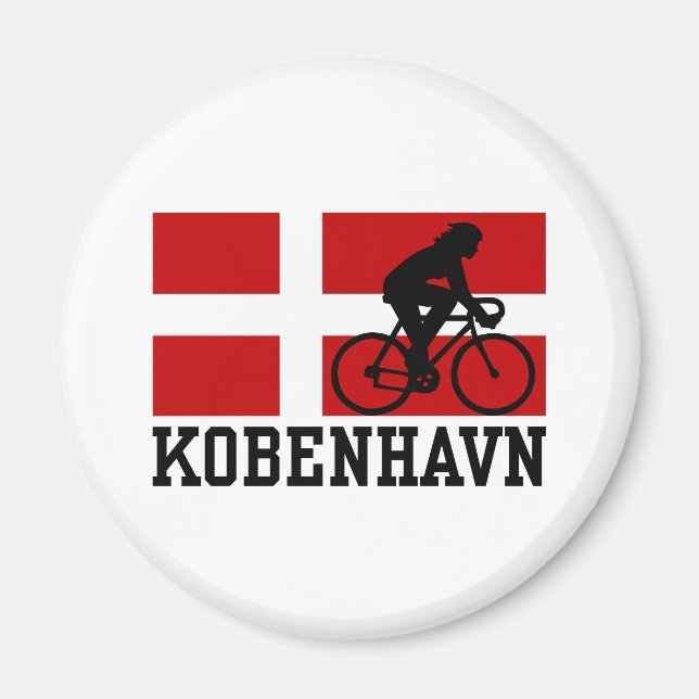 Kobenhavn (female) magnet (Front)
