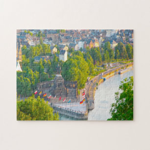 Koblenz City Germany. Jigsaw Puzzle