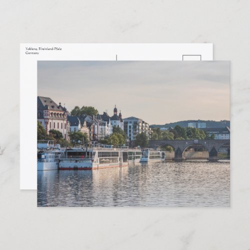 Koblenz Germany Postcard