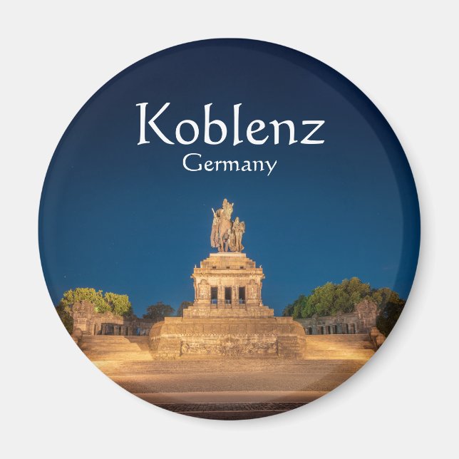 Koblenz Germany Souvenir Magnet (Front)