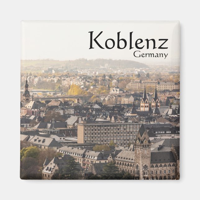 Koblenz Germany Souvenir Magnet (Front)