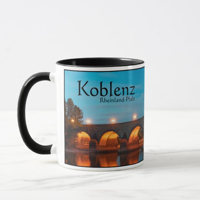 Koblenz Germany Souvenir Mug (Left)