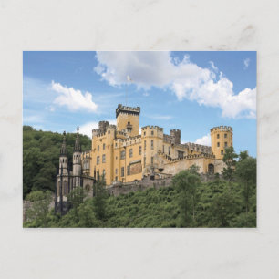 Koblenz, Germany, Stolzenfels Castle, Schloss Postcard