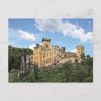 Koblenz  Germany  Stolzenfels Castle  Schloss Postcard by takemeaway at Zazzle