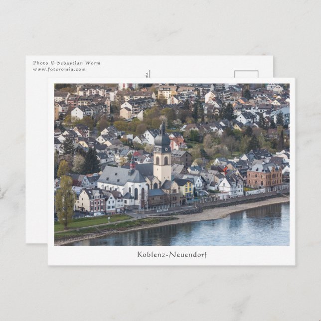 Koblenz Neuendorf Postcard (Front/Back)