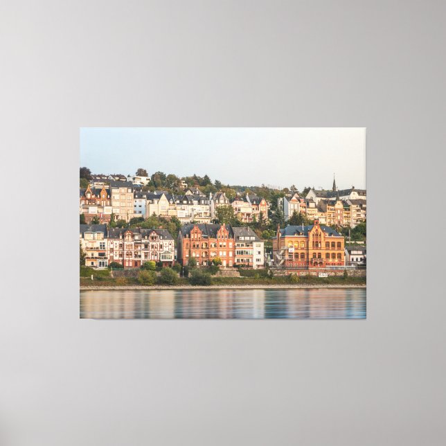 Koblenz Pfaffendorf Canvas Print (Front)