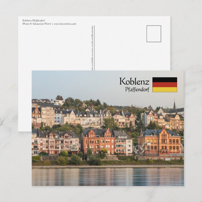 Koblenz Pfaffendorf Postcard (Front/Back)