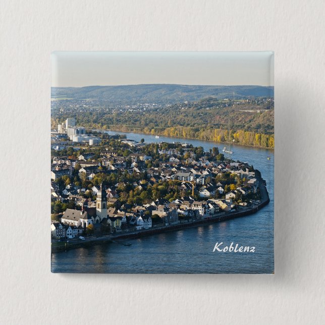 Koblenz Pinback Button (Front)