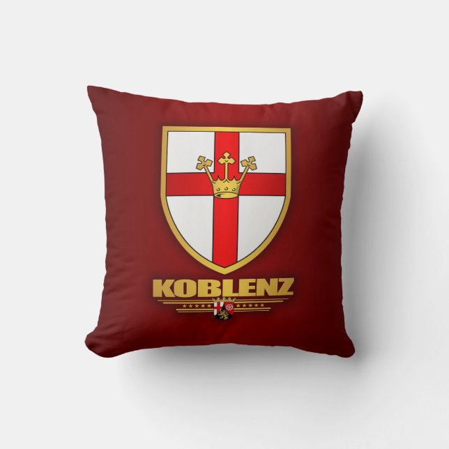 Koblenz Throw Pillow (Front)