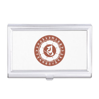 Kobo Daishi Sanskrit character Business Card Case