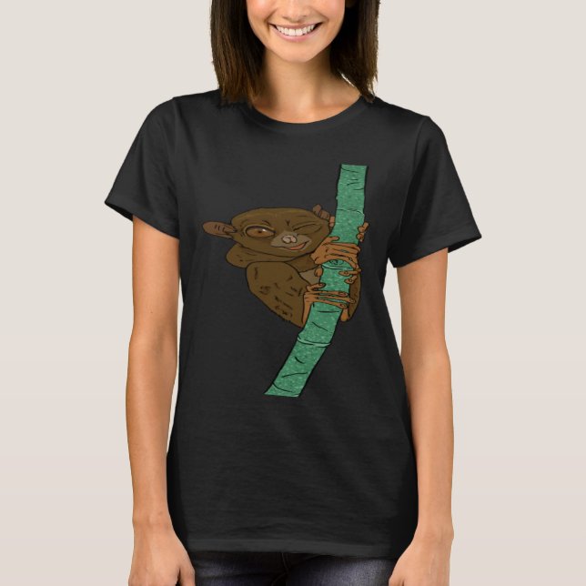 Koboldmaki  idea for exotic animal friends and mon T-Shirt (Front)