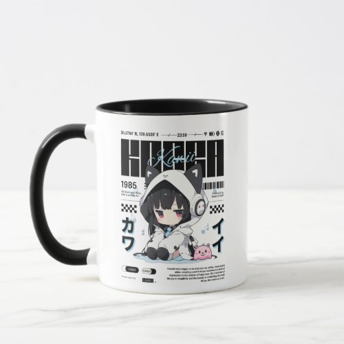 Kobra Kawaii _ Cute Kawaii Girl Mug