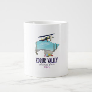 Kobuk Valley Alaska national park map Giant Coffee Mug