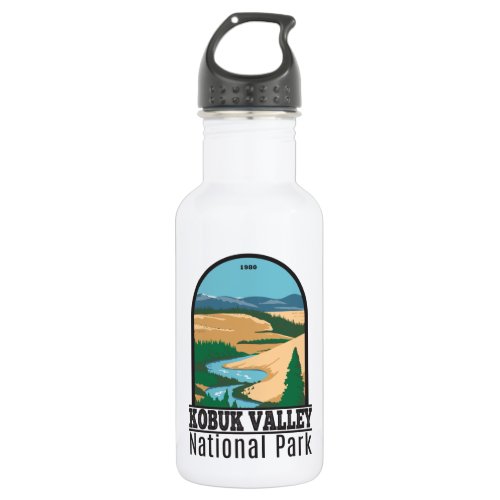 Kobuk Valley National Park Alaska Vintage  Stainless Steel Water Bottle